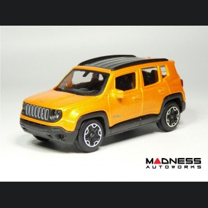 Jeep Renegade Die Cast Model - 1:43 Scale - Orange